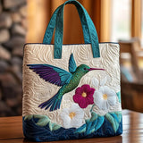Ručna tašna - Kolibri i bela cvet