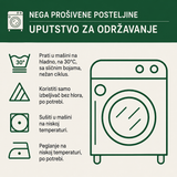 Prešivan pokrivač za sofu Srce vrt