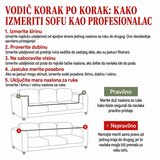 Prešivan pokrivač za sofu Srce vrt
