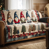 Božićni Quilted Pokrivač za Sofu