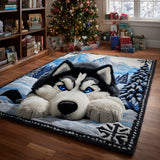Tepih Husky pri krbe